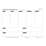 The Sustainable Business Model Canvas A3 | Desk Planner without Pen and Cloth