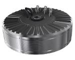 Axial brushless electric motor