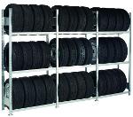 Basic rack, wheel/tyre rack, 2000 x 900 x 400 mm