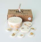 Gift Box: Scented Soy Wax Candle + Scented Soy Wax Rounds "5