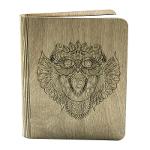 Wooden notebook Owl