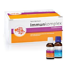 Immuno-complex - small glass bottles