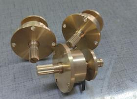 CNC Milling parts in brass