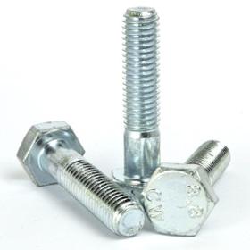 M8 x 170mm Partially Threaded Hex Bolt High Tensile Bright Z
