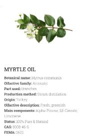 MYRTLE OIL