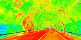 3D laser scanning of tunnel