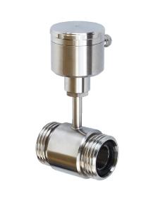 Inline temperature transducer with Pt 100 for pipe mounting