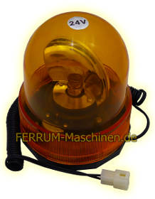 Rotating rotating beacon for wheel loader FERRUM DM