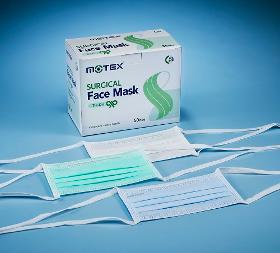 Surgical face mask 4-ties