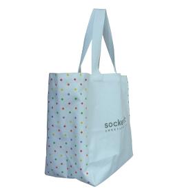 Color Full Dot Printed Layer Cotton Strong Shopping Bag 