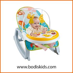 Baby & Toddler Rocker 3 in 1 Vibrating Baby Rocking Chair 