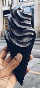 Black Ice Cream Powder