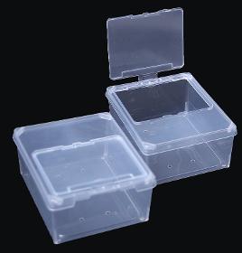 Rectangular box and fliptop lid
