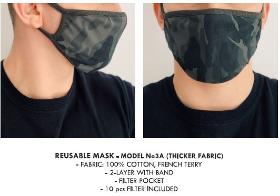 Reusable face mask made in Poland
