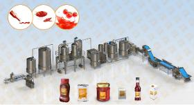 Tomato Sauce Production and Filling line