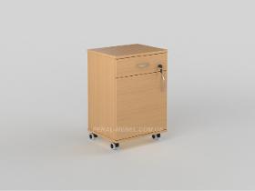 Office mobile bedside table