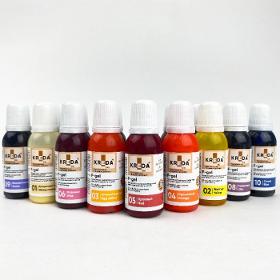 Professional oil-soluble food coloring gel concentrate F-gel