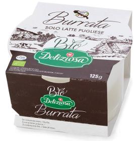 Organic Burrata Solo Latte Pugliese