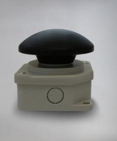 Enclosure with mushroom - head button EVC90