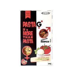 Gluten-free rice pasta PASTA G with tomato, basil and cheese aroma, Fusilly 240g