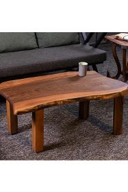 Natural wood coffee table tree trunk coffee table solid