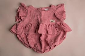 Fluffy with frill - Pink