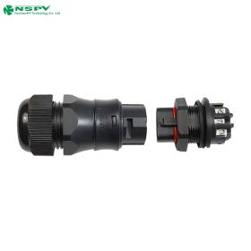 500V Solar AC 5 cores connector cable female to panel male