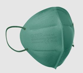 Medizer Qzer Color Series 5 Layer Best FFP2 Mask Green