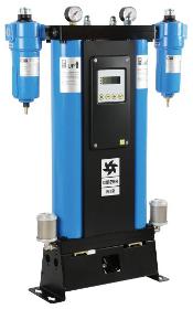 Desiccant adsorption compressed air dryers - A-DRY