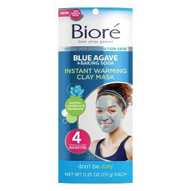 BIORE BLUE AGAVE + BAKING SODA INSTANT WARMING CLAY MASK 