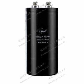 Liron LQ2X mini size screw terminal aluminum electrolytic capacitor