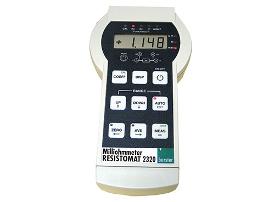 Battery-operated milliohmmeter - RESISTOMAT® 2320