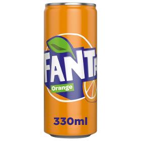 Fanta Soft Drink 330ml Can All Flavors 