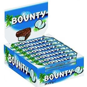 Bounty Milk Chocolate Full Box Of 24 Bars