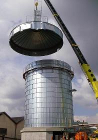 Storage silos for all bulk products - 1000 m3 Serbia
