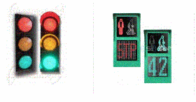 traffic light, pedestrian light