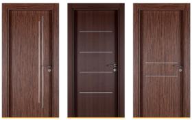 Interior Door with PVC Frame and Architrave Set