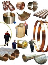 Castings in copper based alloys