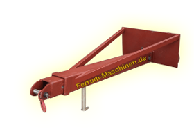 Crane arm for Ferrum DM yard loader / wheel loader