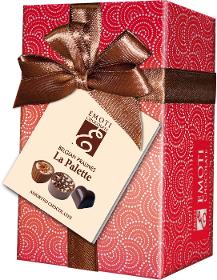 EMOTI Red Ballotin Assorted Chocolates, Gift packed 190g. SK