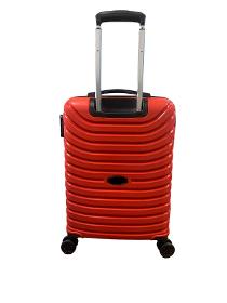 Cabin Size PP Unbreakable Travel Suitcase Red