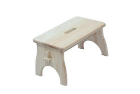 Wooden stool, manufacturer.