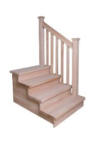 Oak and beech stairparts