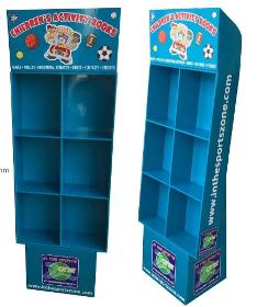 Children's activity book Compartments corrugated cardboard d
