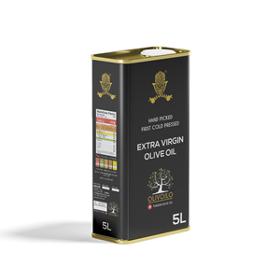 Extra Virgin Olive Oil in 5L Mettalic Tin
