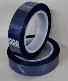 BLUE POLYESTER SILICONE TAPE 25my