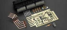 Laser cutting, coining, plating and bending