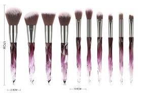 Premium Makeup Brush Set, 10PCS Complete Synthetic Kabuki Ey