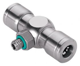 T-Screw-in fitting, stainless steel - 989