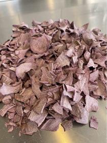 Dried Purple Potato Chips